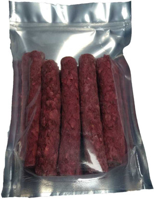 

SAWAY Twisted Kabab Mutton Flavor Zip polly bag Mutton Dog Chew(450 g, Pack of 1)