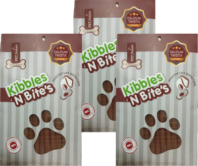

Sicons Pet Fashion Calcium Twistix Liver - Flavor 125gm (Pack of 3) Liver Dog Treat(375 g, Pack of 3)