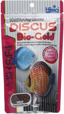 Hikari Tropical Discus BioGold Aquarium Fish Food, 80 g Fish Treat(80 g)