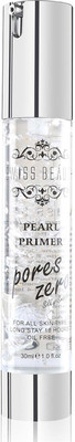 

Swiss Beauty Oil Free 18 Hours Long Stay Pearl Primer Pores Zero Silky & Smooth ~ For All Skin Type Primer - 30 ml(Transparent)