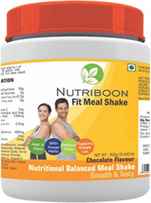 Nutriboon Fit Meal Shake Plant-Based Protein(200 g, Chocolate)