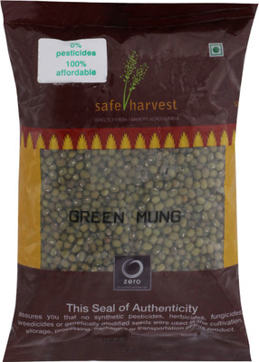 

Safe Harvest Moong Dal Green (Whole, 500 g)