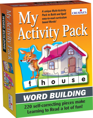 

Creatives My Activity Pack-Word Building(1 Pieces)