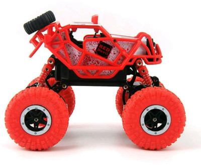 

Azin Scale RC Mini Rock Crawler Car Toy(Red)