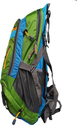 

Fashion Knockout Hiking 55+10L Backpack with Free Rain Cover...Rucksack Rucksack - 55 L(Green)