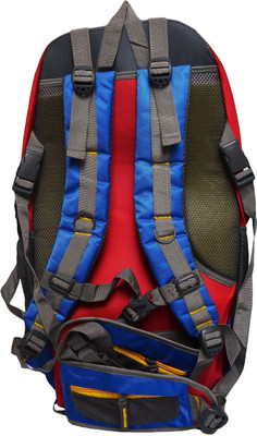 

Fashion Knockout Hiking 55+10L Backpack with Free Rain Cover...Rucksack Rucksack - 55 L(Red)