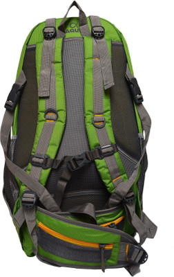 

Fashion Knockout Hiking 55+10L Backpack with Free Rain Cover...Rucksack Rucksack - 55 L(Grey)