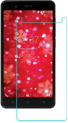 RM WORLD Tempered Glass Guard for Intex Aqua Crystal Plus(Pack of 1)