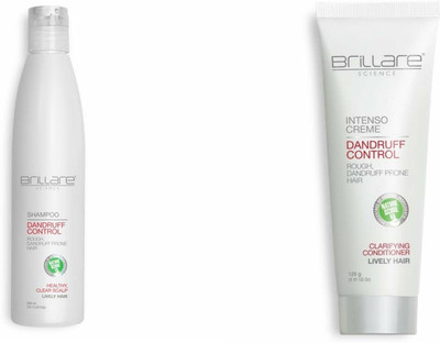 

BRILLARE DANDRUFF SHAMPOO & CONDITIONER COMBO(300 ml)