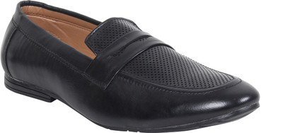 

Shumael Shumael Formal Shoes Black For Men Without Laces Slip On For Men(Black