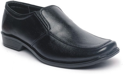 

K2 Leather K2 Leather Formal Men Black Slip on Shoes For Men(Black