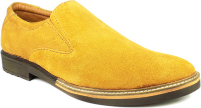 

Ripley Dockstreet Series Genuine Suede Leather Casuals For Men(Tan