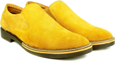 

Dockstreet Ripley Series Genuine Suede Leather Casuals For Men(Tan