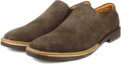 

Ripley Dockstreet Series Genuine Suede Leather Casuals For Men(Brown