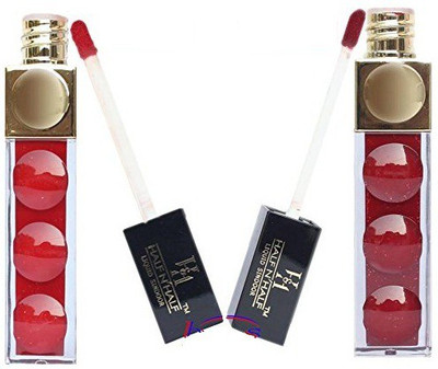

Half N Half Waterproof Make line Sparkling Liquid Sindoor Crimson Red & Deep Maroon(Maroon, Red)