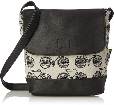

Kanvas Katha Women Casual Multicolor Canvas Sling Bag