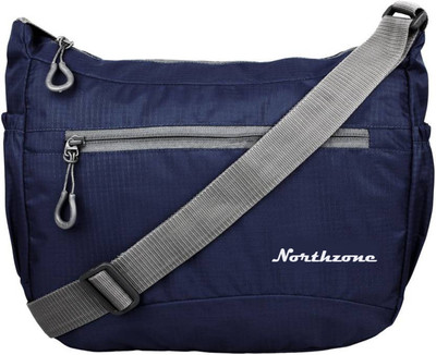 

Northzone Boys & Girls Casual Blue Polyester Sling Bag