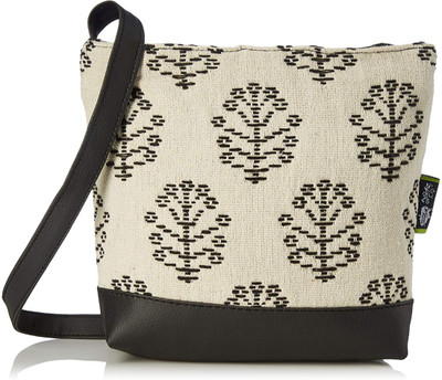 

Kanvas Katha Women Casual Multicolor Canvas Sling Bag