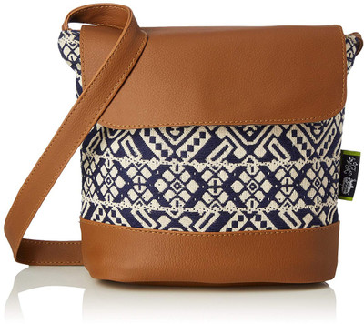 

Kanvas Katha Women Casual Multicolor Canvas Sling Bag