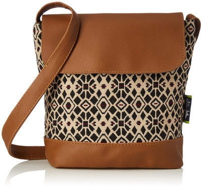 

Kanvas Katha Women Casual Multicolor Canvas Sling Bag