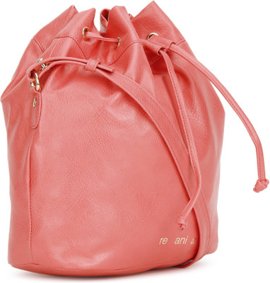 

Remanika Women Casual Pink PU Hand-held Bag