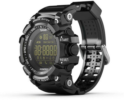 

KUKSHYA EX16 Pro Waterproof Smart Watch Bluetooth 4.0 & IP67 Waterproof 01 Smartwatch(Black Strap Free Size)