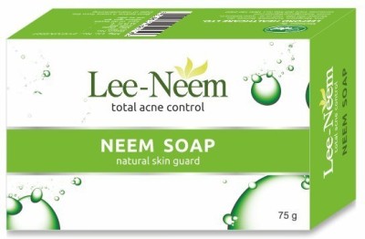 Lee Neem Anti Bacterial Neem Soap 75gm Each (Pack Of 6)(6 x 75 g)