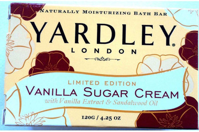 

Yardley London Limited Edition Vanilla Sugar Cream Bath Bar - 120g (4.25oz)(120 g)