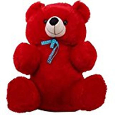 

AV Toys 3 feet sitting Beautiful teddy bear - 85 cm(Red)