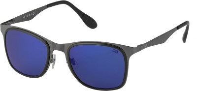 Gio Collection Over-sized Sunglasses(For Men & Women, Blue)