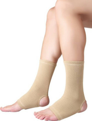 

Monika Sports Open Heel Ankle Support (Free Size, Beige)