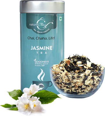 

Nature Chai JASMINE GREEN TEA - TIN CAN Jasmine Tea(50 g, Box)