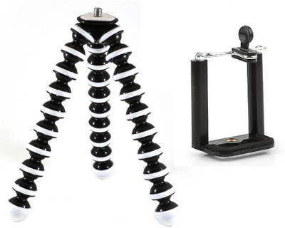 

ReTrack Gorilla Pod XL Large size 10 Inch With Bracket Tripod(Black, Supports Up to 2000 g)