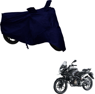 Deeshika Two Wheeler Cover for Bajaj(Pulsar AS 150, Blue)