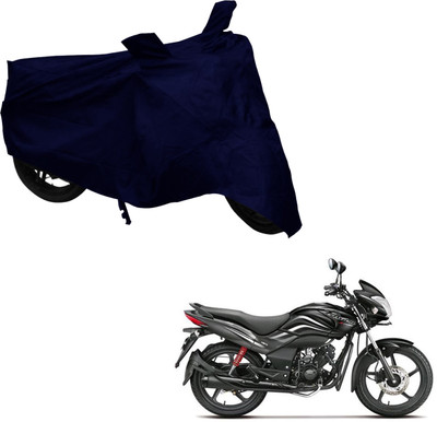 Deeshika Two Wheeler Cover for Hero(Passion Xpro, Blue)