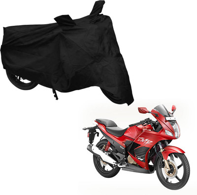 Deeshika Two Wheeler Cover for Hero(Karizma ZMR, Black)