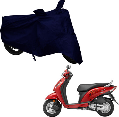 Deeshika Two Wheeler Cover for Honda(Activa i, Blue)