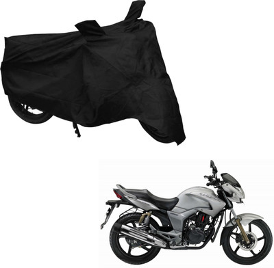 Deeshika Two Wheeler Cover for Hero(Hunk, Black)