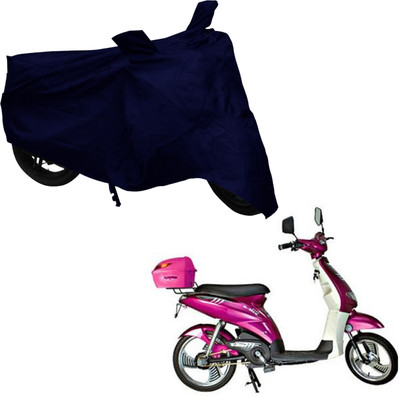 Deeshika Two Wheeler Cover for Avon(E Lite, Blue)