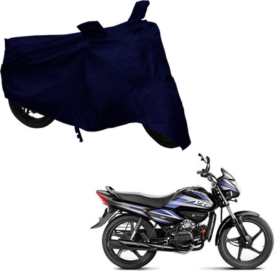 Deeshika Two Wheeler Cover for Hero(Splendor NXG, Blue)