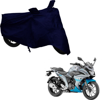 Deeshika Two Wheeler Cover for Yamaha(Fazer, Blue)