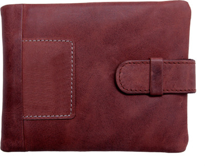 

modello crafts Men Brown Genuine Leather Wallet(5 Card Slots)