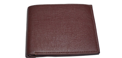 APF COLLECTION Men Brown Genuine Leather Wallet(5 Card Slots)