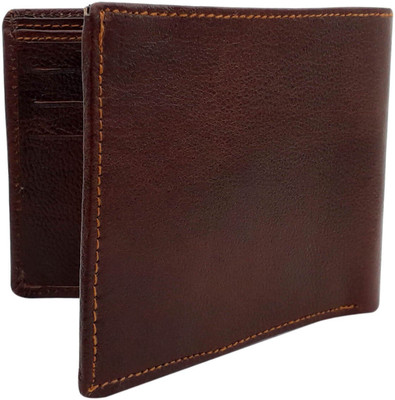 

Baluchi Men Brown Genuine Leather Wallet(3 Card Slots)