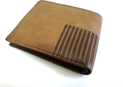 

pantheermarrketing Men Brown Artificial Leather Wallet(6 Card Slots), Tan