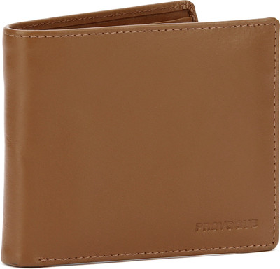 

Provogue Men Tan Genuine Leather Wallet(3 Card Slots), Grey