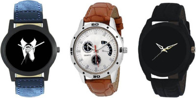 

Doxan Sporty Multicolour Dial Analogue Combo Pack of 3 Watch for Boys & Men. PARTY WEAR WATCH, PROFESSIONAL WEAR WATCH Watch - For Men
