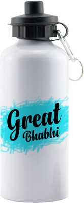 

LOF Rakshabandhan Special Gift Hey Bro You Are Awesome Gifts For Rakhi Rakshabandhan 600ml Sipper Water Bottle Gifts For Rakhi 600 ml Sipper(Pack of 1, Multicolor)