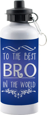 

LOF Rakshabandhan Special Gift Rakhi Wish For Great Bhabhi For Rakshabandhan 600ml Sipper Water Bottle Gifts For Rakhi 600 ml Sipper(Pack of 1, Multicolor)