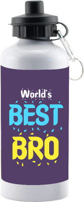 

LOF Rakshabandhan Special Gift Happy Rahki Bhaiya Brother and Sister Love Gifts 600ml Sipper Water Bottle Gifts For Rakhi 600 ml Sipper(Pack of 1, Multicolor)